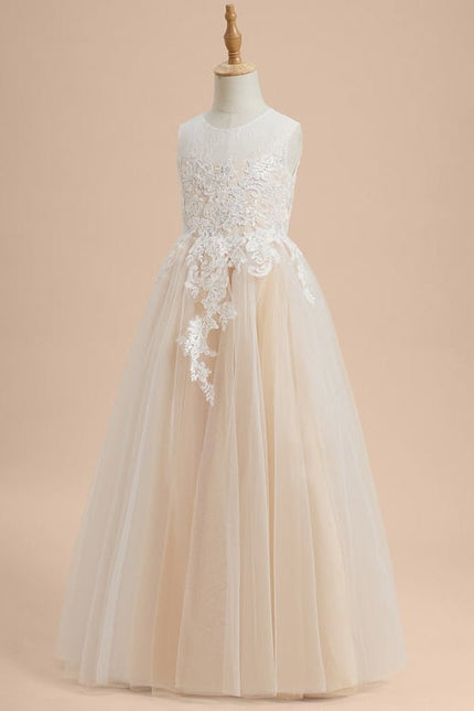 Robe De Cérémonie Enfant Champagne - gallery 4